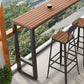 Contemporary Bar Stool Armless Barstool with Black Metal Legs Clearhalo 'Bar Furniture' 'Bar Stools' 'bar_stools' 'furn' 'furn_bar_stools' 'Furniture' 'Kitchen & Dining Furniture' 6395898