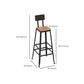 Contemporary Bar Stool Armless Barstool with Black Metal Legs Clearhalo 'Bar Furniture' 'Bar Stools' 'bar_stools' 'furn' 'furn_bar_stools' 'Furniture' 'Kitchen & Dining Furniture' 6395902
