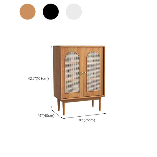 42.51 "高さ2-ドアアクセントキャビネット長方形のストレートフィートキャビネット