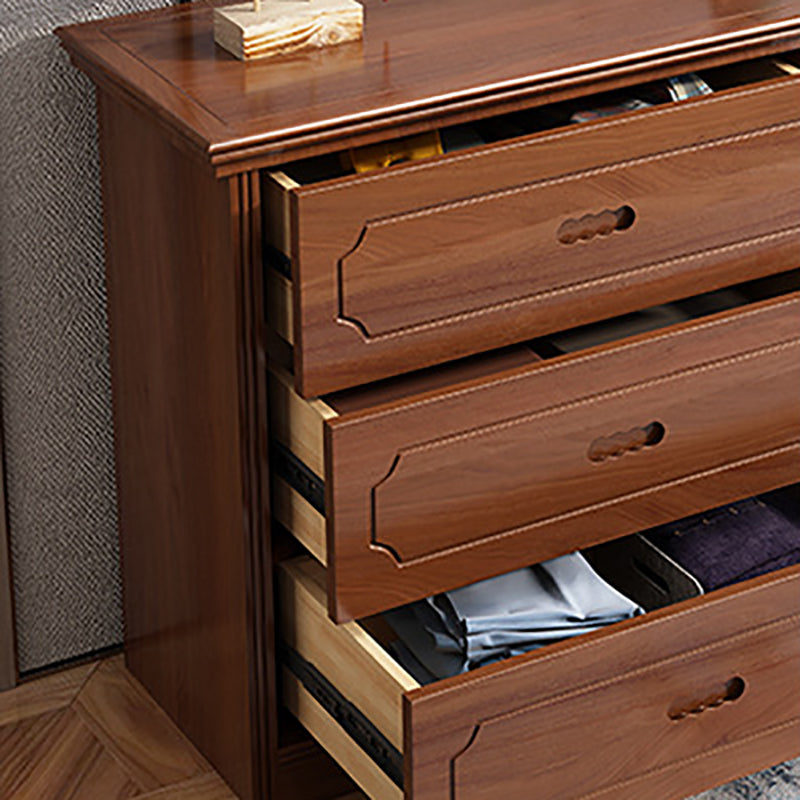 33.07 "Grande Chéchante en bois mi-siècle Modern 6 - Poitrine de tiroir