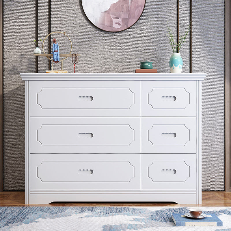 33.07 "Grande Chéchante en bois mi-siècle Modern 6 - Poitrine de tiroir