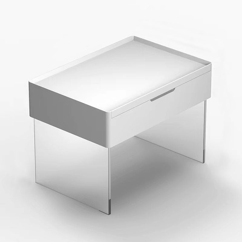 Scandinavo da 15,74 "a colore massiccio largo in legno a base di legno Maggiore da trucco a specchio per specchio