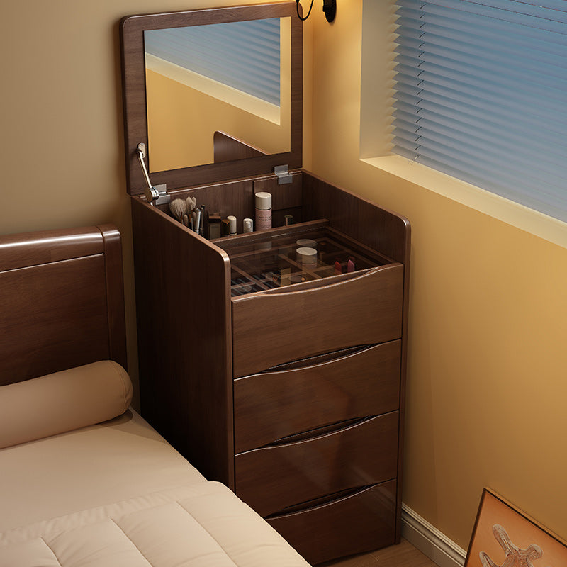 Moderno 32.28 "in altezza da toeletta in legno in legno Vanity con 2 cassetti con 2 cassetti