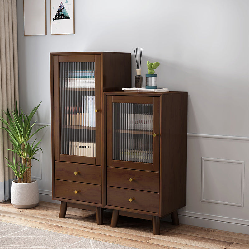 19.68" Wide 2 - Drawer Accent Cabinet 1 - Door Solid Wood Cabinet