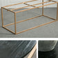 Solid Wood Rectangular Coffee Table Contemporary 1 Single Iron Frame Cocktail Table Clearhalo 'Coffee & Accent Tables' 'Coffee Tables' 'coffee_tables' 'furn' 'furn_coffee_tables' 'Furniture' 'Living Room Furniture' 6396570
