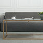 Solid Wood Rectangular Coffee Table Contemporary 1 Single Iron Frame Cocktail Table Clearhalo 'Coffee & Accent Tables' 'Coffee Tables' 'coffee_tables' 'furn' 'furn_coffee_tables' 'Furniture' 'Living Room Furniture' 6396571