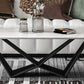 Slate Top Coffee or End Table Abstract Coffee Table, 17.71" High Clearhalo 'Coffee & Accent Tables' 'Coffee Tables' 'coffee_tables' 'furn' 'furn_coffee_tables' 'Furniture' 'Living Room Furniture' 6396583