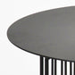 Mid Century Round Iron Coffee Cocktail Table Cross Legs Simple Coffee Table Clearhalo 'Coffee & Accent Tables' 'Coffee Tables' 'coffee_tables' 'furn' 'furn_coffee_tables' 'Furniture' 'Living Room Furniture' 6396612