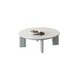 Scandinavian Solid Wood Cocktail Table Round 4 Legs Coffee Table Set 35.5"L x 35.5"W x 16.5"H Clearhalo 'Coffee & Accent Tables' 'Coffee Tables' 'coffee_tables' 'furn' 'furn_coffee_tables' 'Furniture' 'Living Room Furniture' 6396620