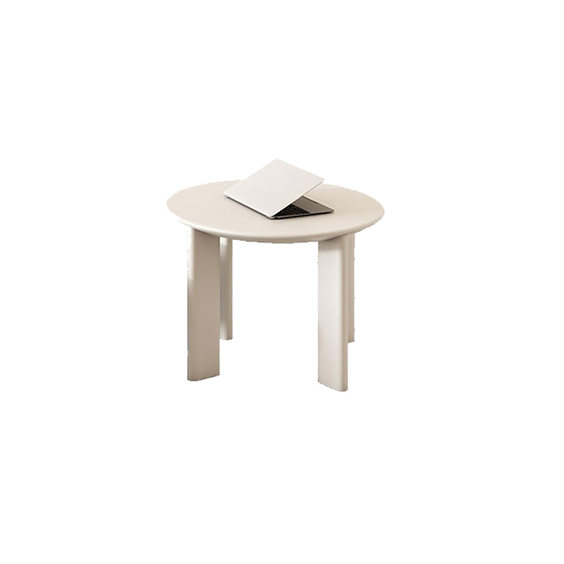 Scandinavian Solid Wood Cocktail Table Round 4 Legs Coffee Table Set 23.6"L x 23.6"W x 20"H Clearhalo 'Coffee & Accent Tables' 'Coffee Tables' 'coffee_tables' 'furn' 'furn_coffee_tables' 'Furniture' 'Living Room Furniture' 6396621