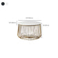 Iron Round Coffee or End Table Mid-Century Modern Frame Coffee Table Clearhalo 'Coffee & Accent Tables' 'Coffee Tables' 'coffee_tables' 'furn' 'furn_coffee_tables' 'Furniture' 'Living Room Furniture' 6396672