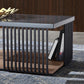 Rectangular Iron and Wood Coffee Cocktail Table with Storage Clearhalo 'Coffee & Accent Tables' 'Coffee Tables' 'coffee_tables' 'furn' 'furn_coffee_tables' 'Furniture' 'Living Room Furniture' 6396679