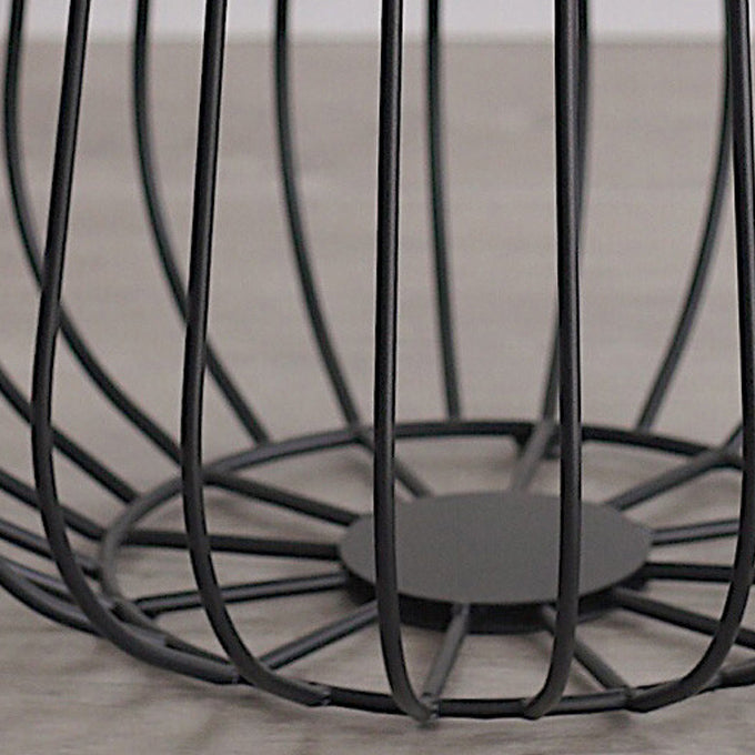 Iron Round Coffee Table Mid-Century Modern Frame Coffee Cocktail Table Clearhalo 'Coffee & Accent Tables' 'Coffee Tables' 'coffee_tables' 'furn' 'furn_coffee_tables' 'Furniture' 'Living Room Furniture' 6396726