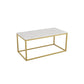 Glam Rectangular Coffee Table Frame 1 Coffee Table for Living Room Clearhalo 'Coffee & Accent Tables' 'Coffee Tables' 'coffee_tables' 'furn' 'furn_coffee_tables' 'Furniture' 'Living Room Furniture' 6396749