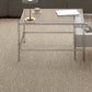 Modern 2 Nesting Glass Coffee Table Set Steel 4 Legs 1 - Drawer Cocktail Table Clearhalo 'Coffee & Accent Tables' 'Coffee Tables' 'coffee_tables' 'furn' 'furn_coffee_tables' 'Furniture' 'Living Room Furniture' 6396835