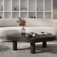 Scandinavian Free Form Cocktail Coffee 3 Legs Wood Coffee Table Clearhalo 'Coffee & Accent Tables' 'Coffee Tables' 'coffee_tables' 'furn' 'furn_coffee_tables' 'Furniture' 'Living Room Furniture' 6396917
