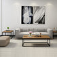 17.7" Tall Wooden Rectangle Top Coffee Table Iron Frame Base Cocktail Table Clearhalo 'Coffee & Accent Tables' 'Coffee Tables' 'coffee_tables' 'furn' 'furn_coffee_tables' 'Furniture' 'Living Room Furniture' 6397007