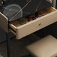 17.32" Wide Vanity Set Contemporary Stone Dressing Table with Drawer
