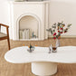 Scandinavian Free Form Coffee Table with Pedestal Base in Solid Wood Clearhalo 'Coffee & Accent Tables' 'Coffee Tables' 'coffee_tables' 'furn' 'furn_coffee_tables' 'Furniture' 'Living Room Furniture' 6397135