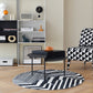 Round Iron Coffee Table 17.71" High 3 Legs Coffee Cocktail Table Clearhalo 'Coffee & Accent Tables' 'Coffee Tables' 'coffee_tables' 'furn' 'furn_coffee_tables' 'Furniture' 'Living Room Furniture' 6397198