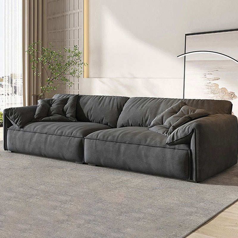 Sofá estándar de la almohada de la sala de estar contemporánea