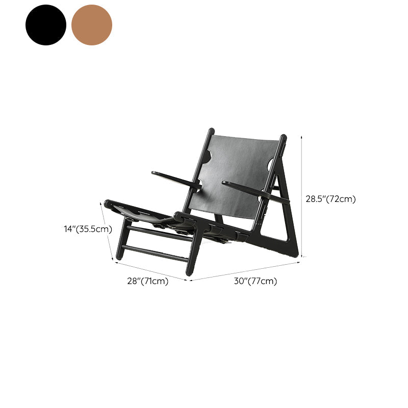 Solid Wood Frame Lounge Chair Arms Include Chair for Living Room Clearhalo 'Accent Chairs' 'accent_chairs' 'Chairs & Seating' 'furn' 'furn_accent_chairs' 'Furniture' 'Living Room Furniture' 6397420