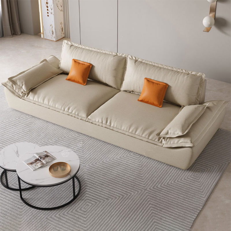 Eigentijdse woonkamer kussen bovenarmbank met 2 kussens zitplaatsen