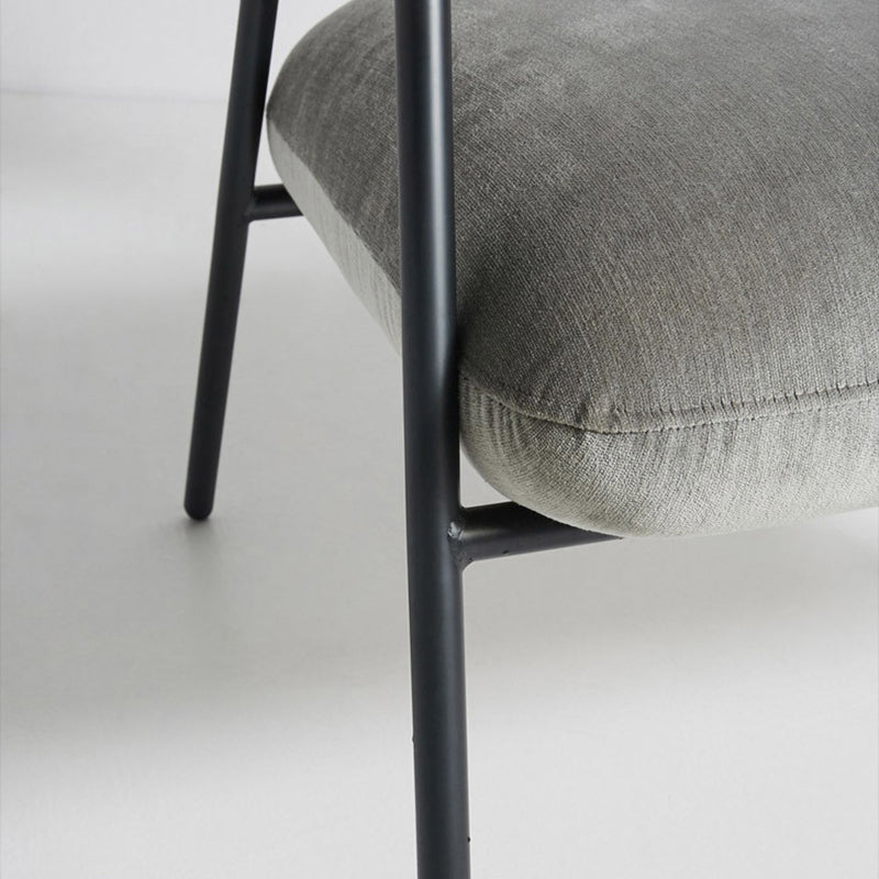 Solid Color Side Chair Sloped Arms Include Chair for Living Room Clearhalo 'Accent Chairs' 'accent_chairs' 'Chairs & Seating' 'furn' 'furn_accent_chairs' 'Furniture' 'Living Room Furniture' 6397516