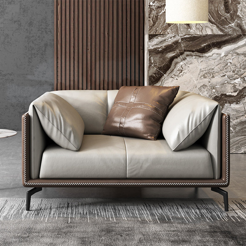 Moderne echte Leder Wohnzimmer Kissen Top Arm Kissen Sitzgelegenheiten