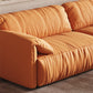 Zeitgenössisches Wohnzimmer Sitzplatz Kissen Top Arm Kissen Orange Sofa