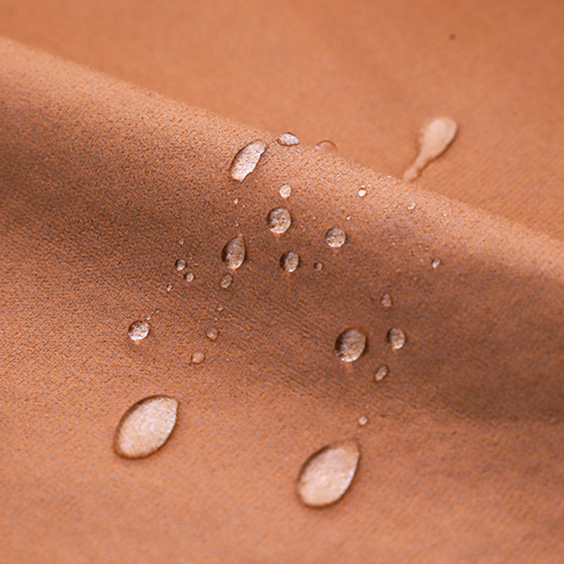 Contemporary Living Room Seating Pillow Top Arm Cushions Orange Sofa