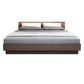 Lift Up Storage Platform Bed Contemporary Platform Bed Frame with Headboard