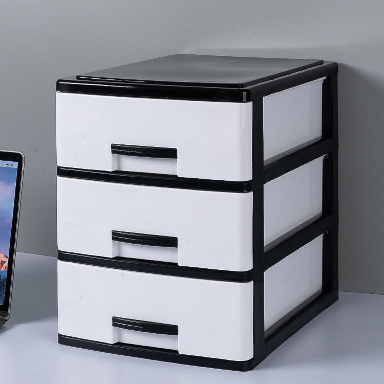 Modern Vertical Filing Cabinet Plastic Drawers File Cabinet for Home or Office Clearhalo 'Filing Cabinets' 'filling_cabinets' 'furn' 'furn_filling_cabinets' 'Furniture' 'Office Furniture' 6398152