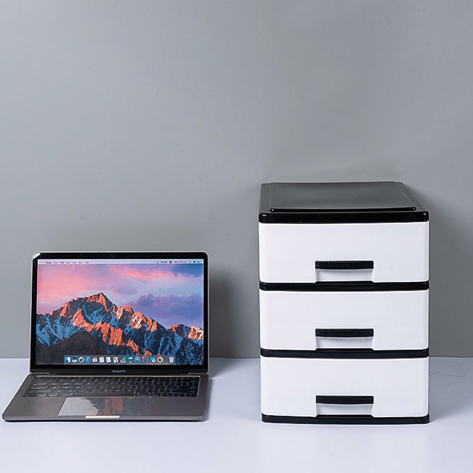 Modern Vertical Filing Cabinet Plastic Drawers File Cabinet for Home or Office Clearhalo 'Filing Cabinets' 'filling_cabinets' 'furn' 'furn_filling_cabinets' 'Furniture' 'Office Furniture' 6398154