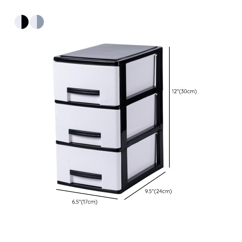 Modern Vertical Filing Cabinet Plastic Drawers File Cabinet for Home or Office Clearhalo 'Filing Cabinets' 'filling_cabinets' 'furn' 'furn_filling_cabinets' 'Furniture' 'Office Furniture' 6398157