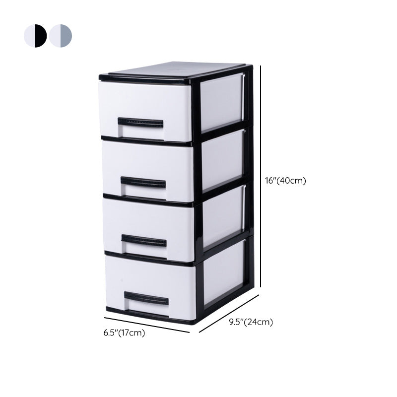 Modern Vertical Filing Cabinet Plastic Drawers File Cabinet for Home or Office Clearhalo 'Filing Cabinets' 'filling_cabinets' 'furn' 'furn_filling_cabinets' 'Furniture' 'Office Furniture' 6398158