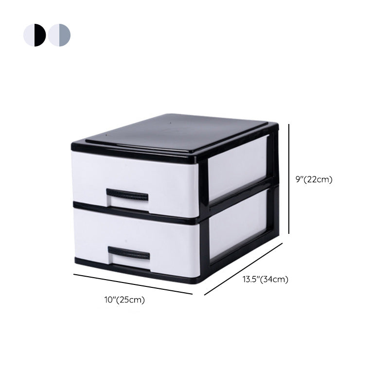 Modern Vertical Filing Cabinet Plastic Drawers File Cabinet for Home or Office Clearhalo 'Filing Cabinets' 'filling_cabinets' 'furn' 'furn_filling_cabinets' 'Furniture' 'Office Furniture' 6398159