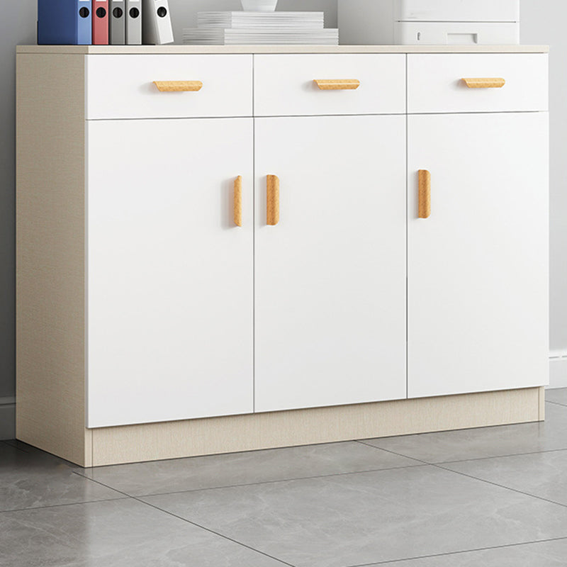 Archivo de madera Babyet lateral de cajones contemporáneos Archivo para hogar u oficina