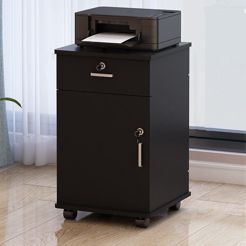 Cajones clásicos Cajones de bloqueo de madera sólida Archivo de bloqueo