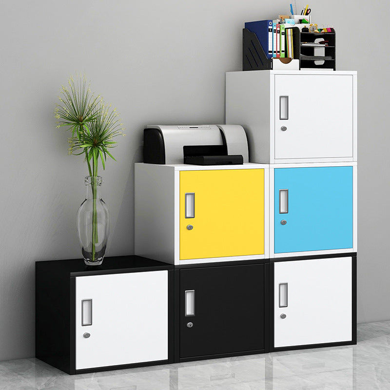 Traditional Metal Cabinet with Lock and Storage File Cabinet for Office Clearhalo 'Filing Cabinets' 'filling_cabinets' 'furn' 'furn_filling_cabinets' 'Furniture' 'Office Furniture' 6398214