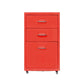 Traditional Cabinet Metal Vertical File with Drawers and Pedestal Cabinet Red 3 Clearhalo 'Filing Cabinets' 'filling_cabinets' 'furn' 'furn_filling_cabinets' 'Furniture' 'Office Furniture' 6398231