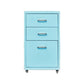 Traditional Cabinet Metal Vertical File with Drawers and Pedestal Cabinet Blue 3 Clearhalo 'Filing Cabinets' 'filling_cabinets' 'furn' 'furn_filling_cabinets' 'Furniture' 'Office Furniture' 6398235