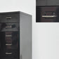 Traditional Cabinet Metal Vertical File with Drawers and Pedestal Cabinet Clearhalo 'Filing Cabinets' 'filling_cabinets' 'furn' 'furn_filling_cabinets' 'Furniture' 'Office Furniture' 6398239