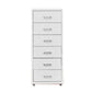 Traditional Cabinet Metal Vertical File with Drawers and Pedestal Cabinet White 6 Clearhalo 'Filing Cabinets' 'filling_cabinets' 'furn' 'furn_filling_cabinets' 'Furniture' 'Office Furniture' 6398251