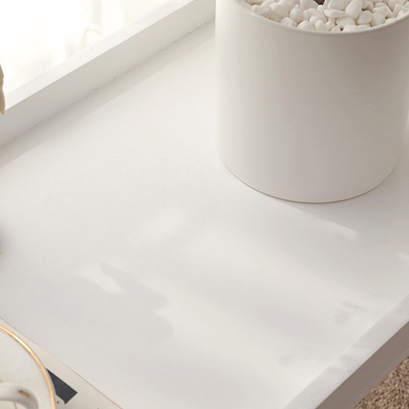 Contemporary Open Shelf Bookcase Bamboo Bookshelf with Shelves for Living Room