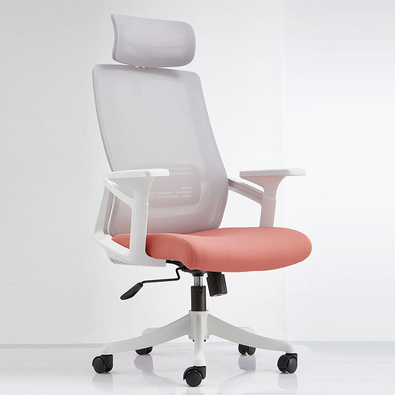 Modern Desk Chair Mesh Office Chair Conference Chair with Wheels Clearhalo 'furn' 'furn_office_chair' 'Furniture' 'Office Chairs' 'Office Furniture' 'office_chair' 6400336