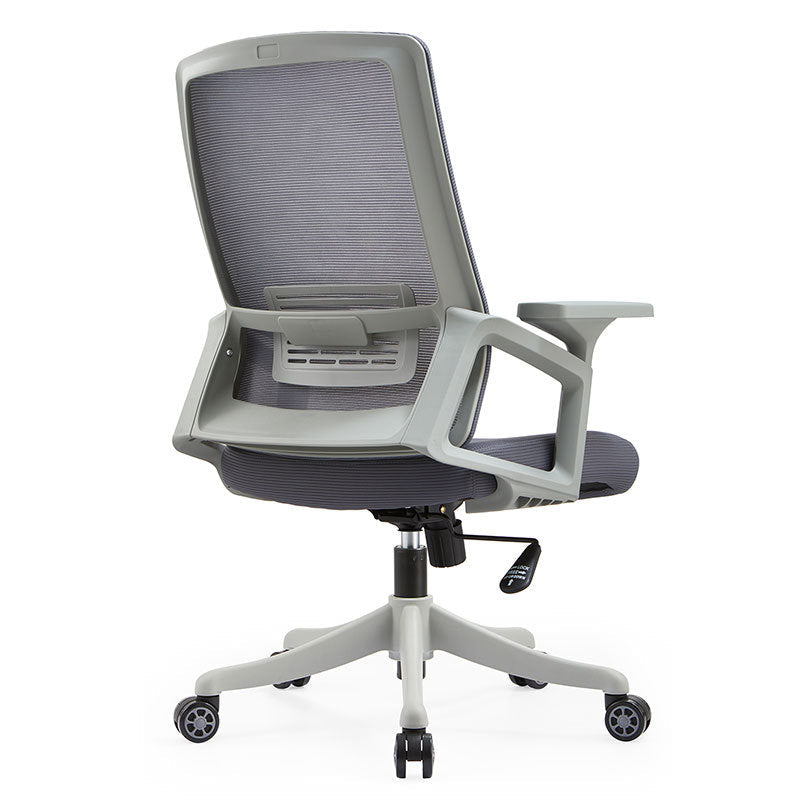Modern Desk Chair Mesh Office Chair Conference Chair with Wheels Clearhalo 'furn' 'furn_office_chair' 'Furniture' 'Office Chairs' 'Office Furniture' 'office_chair' 6400355