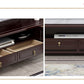 Traditional TV Media Stand Open Shelving Rubberwood TV Stand Console with Drawers Clearhalo 'furn' 'furn_tv_stands_entertainment_centers' 'Furniture' 'Living Room Furniture' 'TV Stands & Entertainment Centers' 'TV Stands & Media Storage Furniture' 'tv_stands_entertainment_centers' 6400775