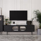 Solid Wood TV Media Console Industrial TV Stand for Living Room Clearhalo 'furn' 'furn_tv_stands_entertainment_centers' 'Furniture' 'Living Room Furniture' 'TV Stands & Entertainment Centers' 'TV Stands & Media Storage Furniture' 'tv_stands_entertainment_centers' 6400863