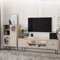 Solid Wood TV Media Console Industrial TV Stand for Living Room Clearhalo 'furn' 'furn_tv_stands_entertainment_centers' 'Furniture' 'Living Room Furniture' 'TV Stands & Entertainment Centers' 'TV Stands & Media Storage Furniture' 'tv_stands_entertainment_centers' 6400870